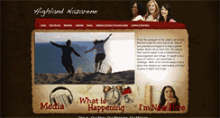 Desktop Screenshot of highlandnazarene.org